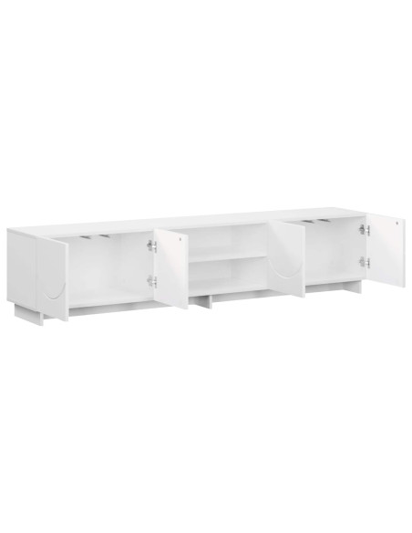 Supporto TV 179.5 x 34.5 x 40 cm Bianco Legno ingegnerizzato