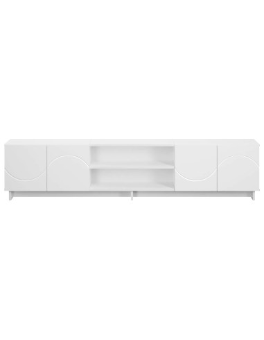 Supporto TV 179.5 x 34.5 x 40 cm Bianco Legno ingegnerizzato