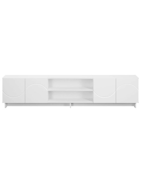 Supporto TV 179.5 x 34.5 x 40 cm Bianco Legno ingegnerizzato