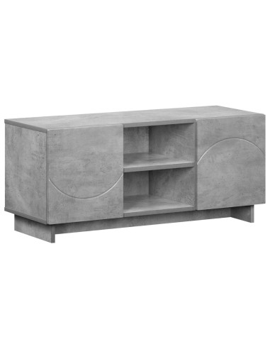 Supporto TV 90 x 34.5 x 40 cm Grigio Cemento