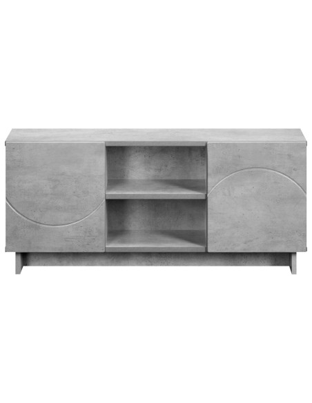 Supporto TV 90 x 34.5 x 40 cm Grigio Cemento