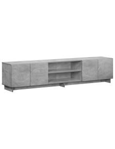 Supporto TV 179,5 x 34,5 x 40 cm Grigio Cemento 2