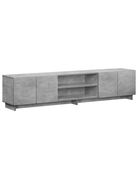 Supporto TV 179,5 x 34,5 x 40 cm Grigio Cemento