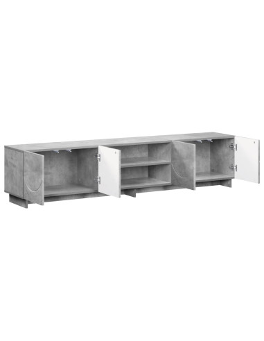 Supporto TV 179,5 x 34,5 x 40 cm Grigio Cemento