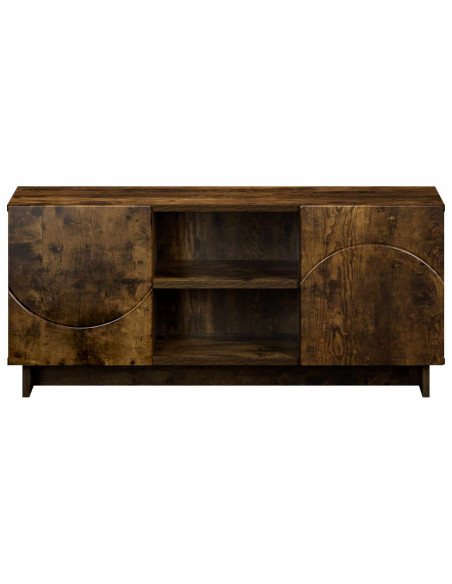 Supporto TV 90 x 34.5 x 40 cm Rovere Fumo Legno ingegnerizzato