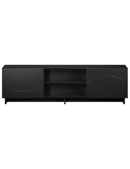 Supporto TV 140 x 34.5 x 40 cm Nero Legno ingegnerizzato