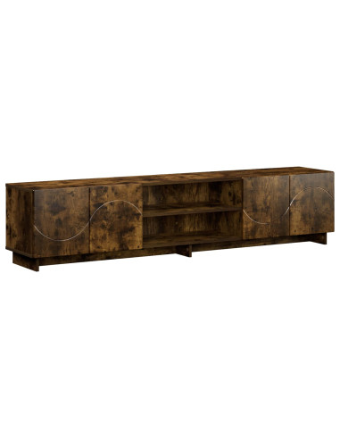 Supporto TV 179.5 x 34.5 x 40 cm Rovere Fumo