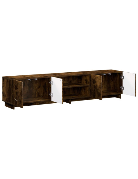 Supporto TV 179.5 x 34.5 x 40 cm Rovere Fumo