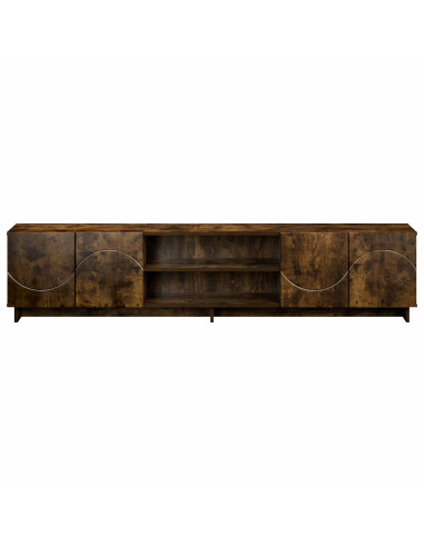 Supporto TV 179.5 x 34.5 x 40 cm Rovere Fumo
