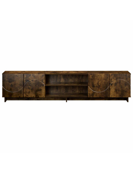 Supporto TV 179.5 x 34.5 x 40 cm Rovere Fumo