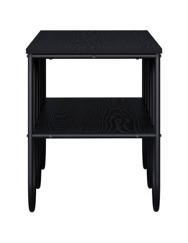 Supporto TV 100 x 40 x 50 cm Rovere Nero Legno multistrato