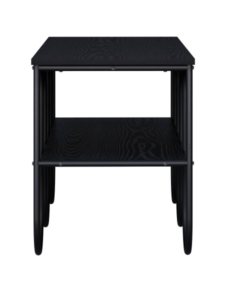 Supporto TV 100 x 40 x 50 cm Rovere Nero Legno multistrato