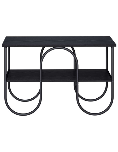 Supporto TV 80 x 40 x 50 cm Rovere Nero Legno multistrato