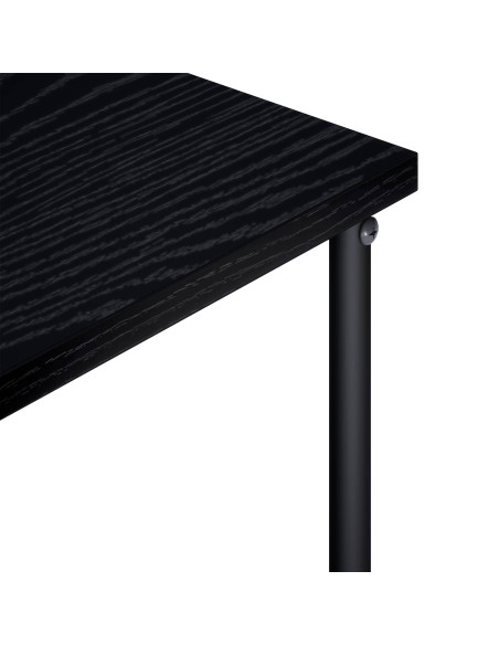 Supporto TV 80 x 40 x 50 cm Rovere Nero Legno multistrato