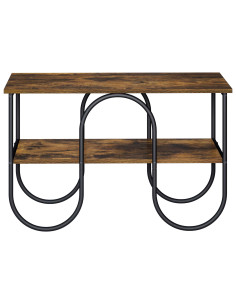 Supporto TV 80 x 40 x 50 cm Rovere Fumo Legno multistrato 2
