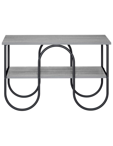 Supporto TV 80 x 40 x 50 cm Sonoma grigio Legno multistrato
