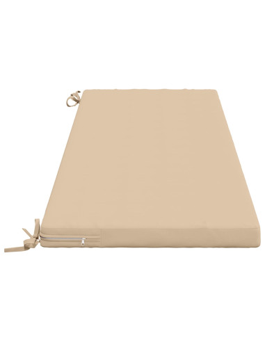 Cuscino per panchina SOEST 100% Poliestere Crema