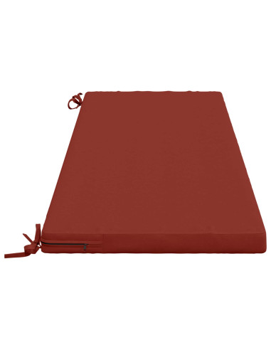 Cuscino per panchina SOEST 100% Poliestere Rosso