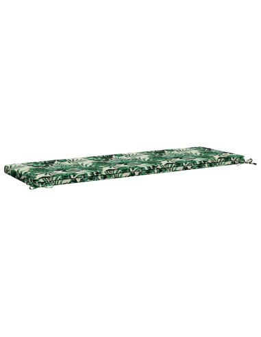 Cuscino per panchina SOEST 100% Poliestere Motivo a Foglie