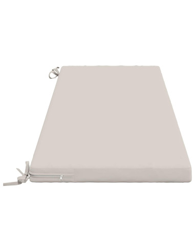 Cuscino per panchina SOEST 100% Poliestere Bianco