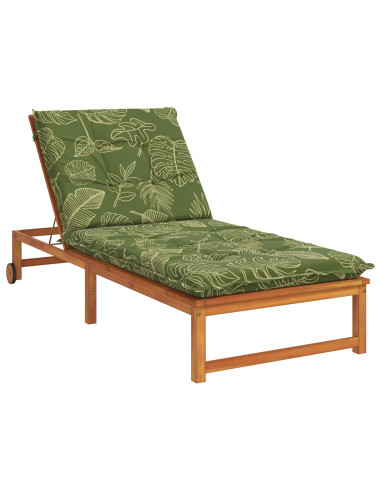 Cuscino per Lettino GEMERT 100% Poliestere Design a foglia