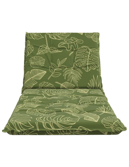 Cuscino per Lettino GEMERT 100% Poliestere Design a foglia
