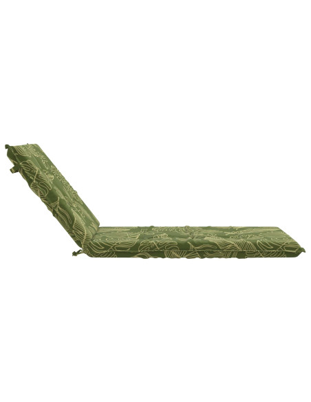Cuscino per Lettino GEMERT 100% Poliestere Design a foglia