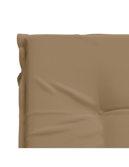 Cuscino per Lettino GEMERT 100% Poliestere Tortora