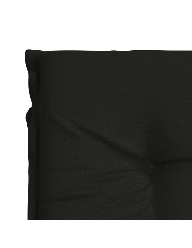 Cuscino per Lettino GEMERT 100% Poliestere Nero 190 x 80 x 9 cm