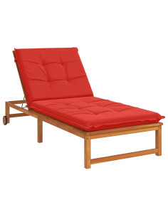 Cuscino per Lettino GEMERT 100% Poliestere Rosso 2