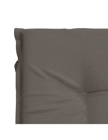 Cuscino per Lettino GEMERT 100% Poliestere Grigio