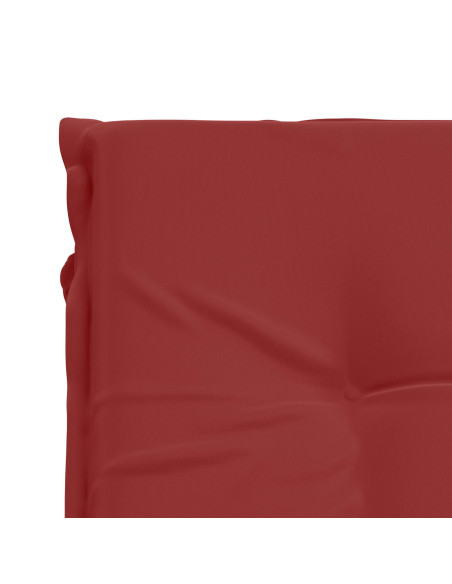 Cuscino per Lettino GEMERT 100% Poliestere Rosso Vino