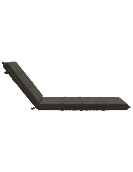 Cuscino per Lettino GEMERT 100% Poliestere Antracite