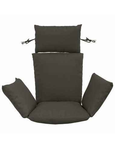 Cuscino Adirondack PUTTEN 100% Poliestere Antracite