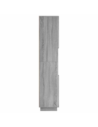 Mobile da bagno Sonoma grigio 36.5 x 38 x 180 cm