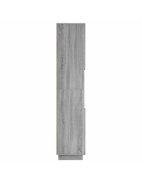 Mobile da bagno Sonoma grigio 36.5 x 38 x 180 cm
