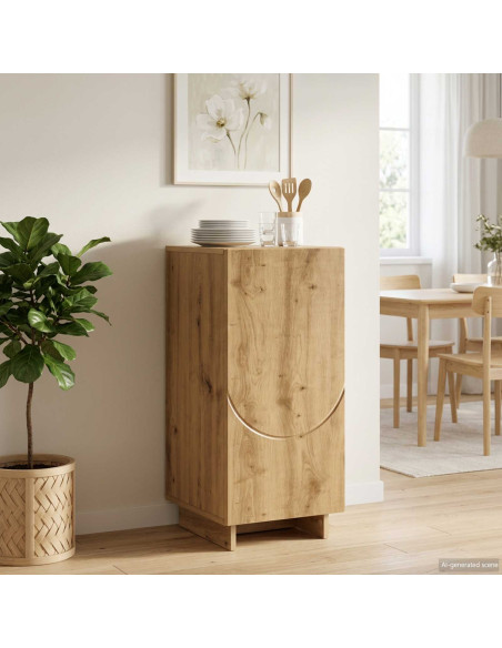 Credenza Rovere Artigianale 33,5 x 34,5 x 75 cm