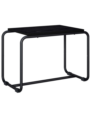 Supporto TV 60 x 35.5 x 42 cm Rovere Nero Legno ingegnerizzato