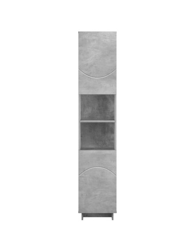 Mobile da bagno Grigio Cemento 36.5 x 38 x 180 cm