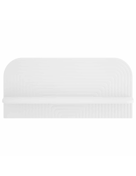 Scaffale da parete 2 pz Bianco 80.5 x 13.5 x 37.5 cm