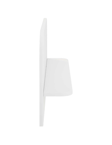 Scaffale da parete 2 pz Bianco 80.5 x 13.5 x 37.5 cm