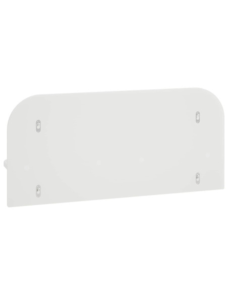Scaffale da parete 2 pz Bianco 80.5 x 13.5 x 37.5 cm