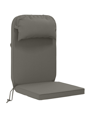 Cuscino per Lounger Sole 100% Poliestere Grigio 55 x 124 x 5 cm