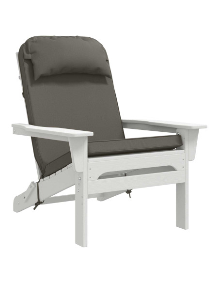 Cuscino per Lounger Sole 100% Poliestere Grigio 55 x 124 x 5 cm