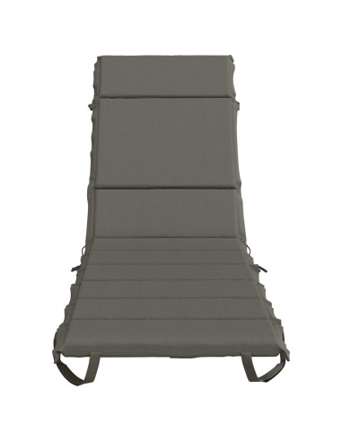 Cuscino per Lettino GEMERT 100% Poliestere Grigio