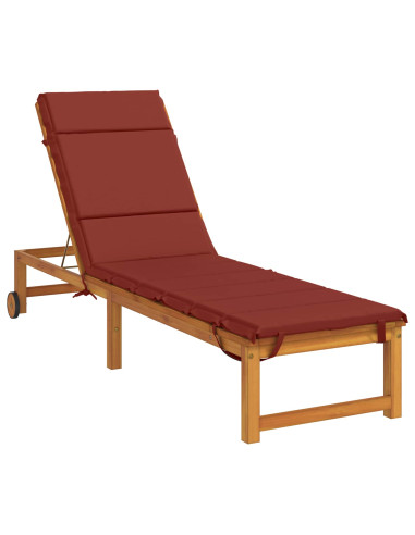 Cuscino per Lettino GEMERT 100% Poliestere Rosso