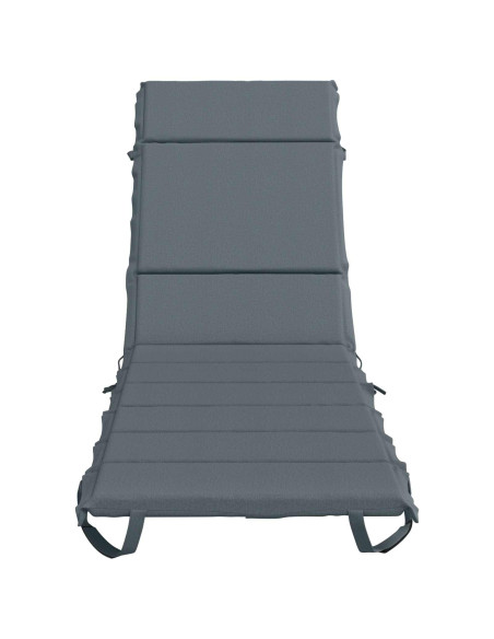 Cuscino per Lettino GEMERT 100% Poliestere Blu 200 x 50 x 3 cm