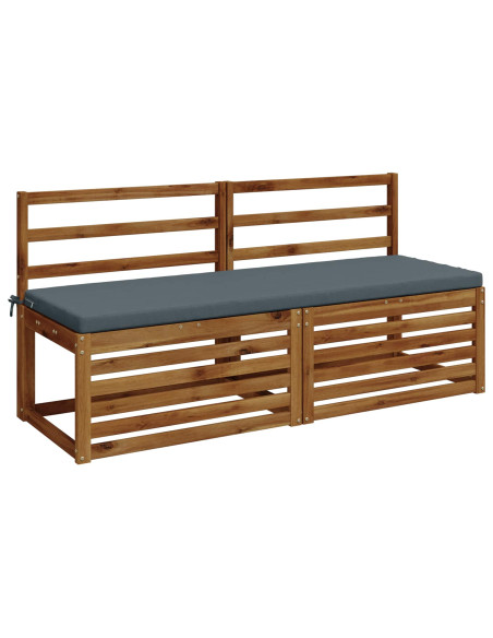 Cuscino per panchina SOEST 100% Poliestere Blu 140 x 50 x 5 cm