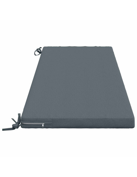 Cuscino per panchina SOEST 100% Poliestere Blu 140 x 50 x 5 cm