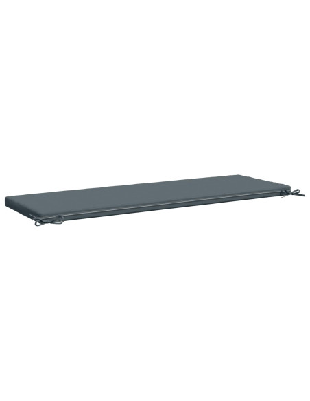 Cuscino per panchina SOEST 100% Poliestere Blu 140 x 50 x 5 cm